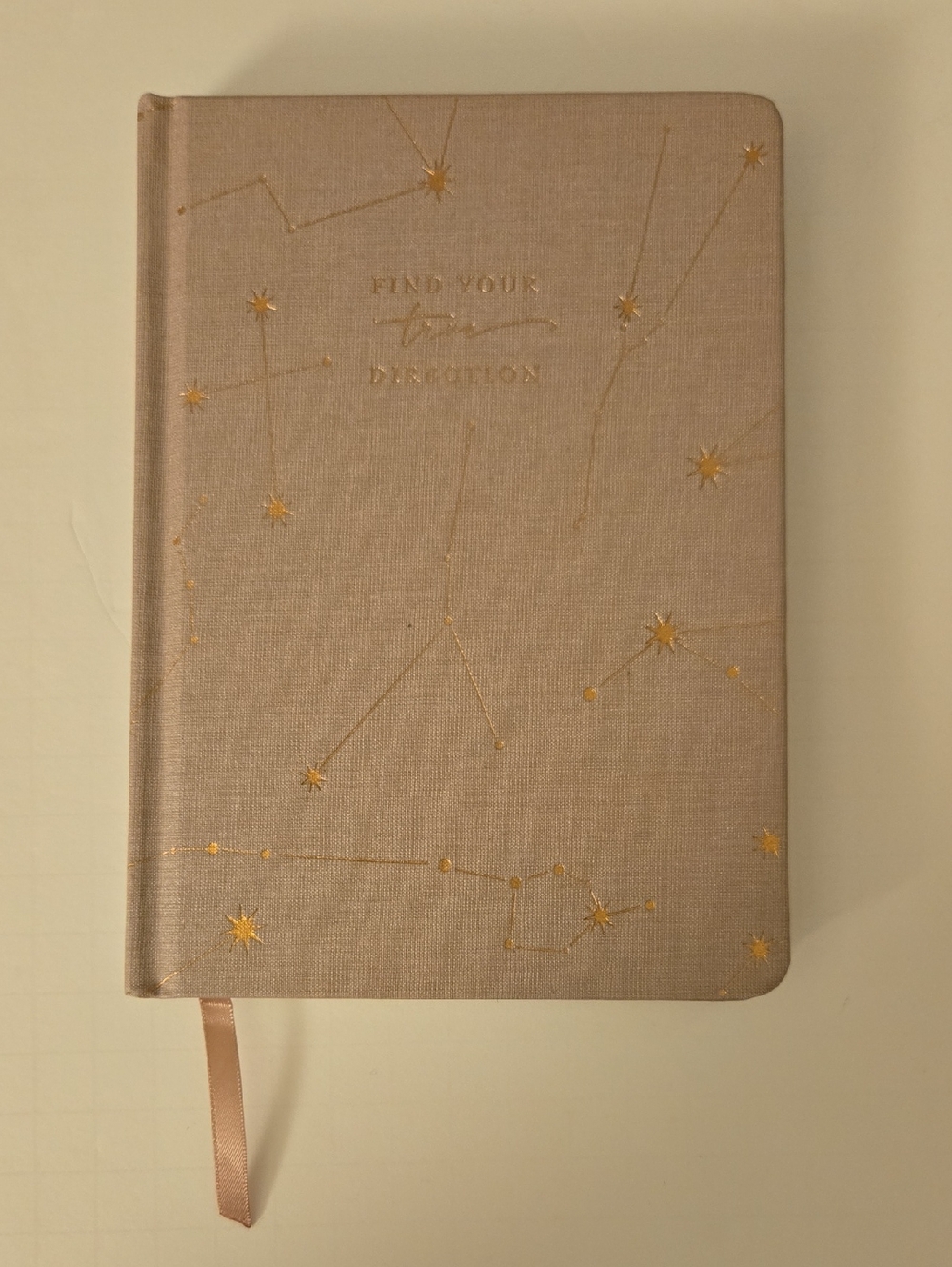 Find Your True Direction clay canvas hardcover journal